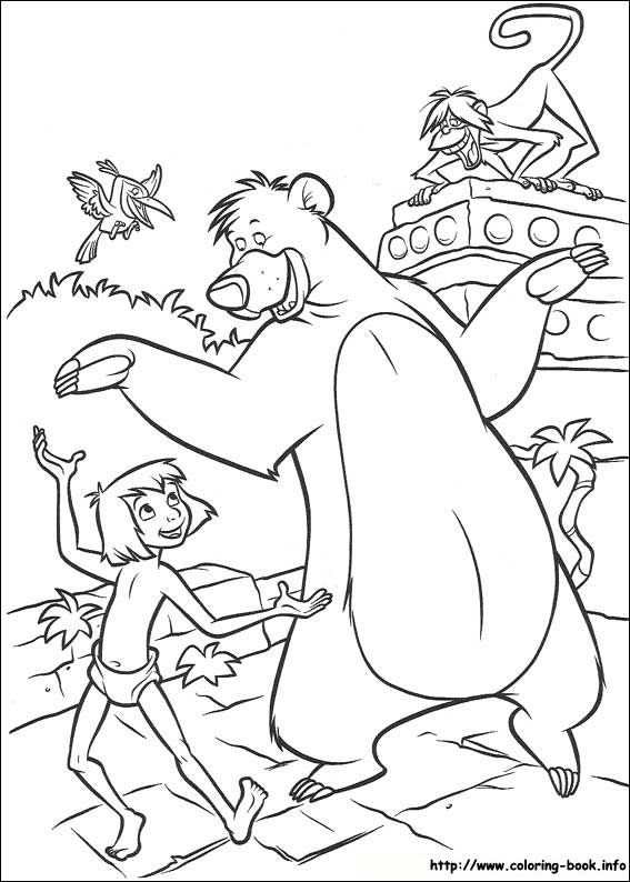 Jungle Book 2 coloring picture